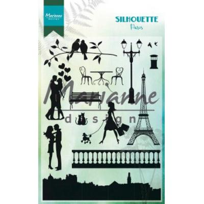 Marianne Design Clear Stamps - Silhouette Paris